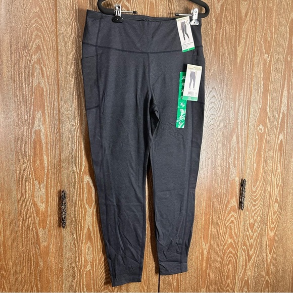 Mondetta Performance+Luxury NWT Women's Workout Leggings Sz XL Black Combo High - Picture 2 of 13
